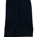 & Other Stories & Other Stories Black Knit Pencil Skirt Slit Hem Minimalist Office Chic 2 Photo 0