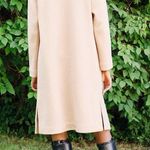 Aritzia Cream Wilfred Dujardin Long Wool Jacket Photo 4