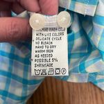 Lilly Pulitzer Lilly‎ Pulitzer White Label Plaid Long Sleeve Button Down Blouse size 2 Photo 7