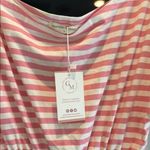 Goodnight Macaroon Pink and White Striped Dress ✨ Photo 2