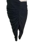 La Femme Halter Open Back Shirred Jersey Short Dress 29312 Black Size 10 NWT Photo 6