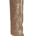 Jessica Simpson Brykia Cuffed Pointed-Toe Boots, Metallic Lace Laser Cut, Size 9 Photo 0