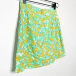 Sabo Skirt Lyla Draw Mini Skirt Chalk Floral 100% Cotton Size XS EUC Photo 9