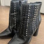 BCBGeneration Black Studded Booties Photo 0