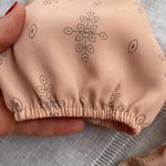 indigo. Poppy dusty pink peasant blouse. Photo 6