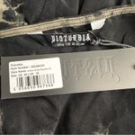 Disturbia Erosion Tie Dye Sleeveless Tee in Black/Green size 16 NWT 100% Cotton Black Photo 9