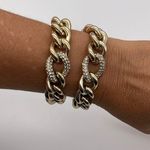 Victoria's Secret TWO  ANGELS LINK TOGGLE BRACELETS Photo 3