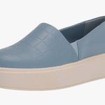 Vince Camuto  Abbinna Slip On Sneaker Blue White Size 7 Photo 0