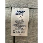 Lands' End  Women's Drawstring Waist Straight Relaxed Lounge Pant Gray Medium Photo 2