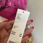 Urban Outfitters NWT Stylish Pink Croc-Embossed Women's Bag Photo 2