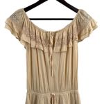 Cotton Candy LA  Cream Ruffle Romper Size Small New Photo 1