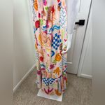 Paper Heart  Womens Summer Maxi Dress Size Medium Sun Stars Floral Sexy Back. B19 Photo 11