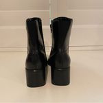 NWOT A J Valenci Elegant Black Boots Size 7.5 Photo 3