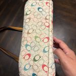 Coach  Chelsea Leah Tote Zip Bag C1077-F15140 Multicolor Signature “C” Handbag Photo 4