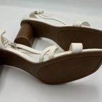 London Fog  Collection Valonia Womens White Block Heels Size 10 Photo 8