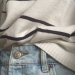 Gap Cream & Navy striped Sweater Photo 4
