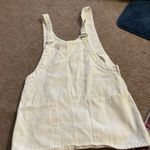 Vera & Lucy  white overall mini dress M Photo 2