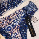 Gypsy 05 NEW! SAND Bikini Size XS Small Racerback Top Cheeky Bottoms Blue Multi Photo 7