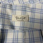 John Galt Brandy Melville  Cara Plaid Baby‎ Blue White Mini Skirt Size OS XS/S Photo 1