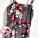 Abercrombie & Fitch Gray Floral Back Cutout Jumpsuit sz Small Photo 7