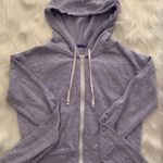 Purple Cropped Jacket Hoodie Photo 1