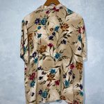 Alfred Dunner  Vibrant Colorful Floral Short Sleeve Button Down Shirt 12 Photo 4