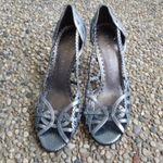 Gianni Bini Heels - Silver Scale Open Toe Heels - Size 7 - Worn Once Photo 3