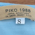 Piko  1988 Top Light Blue Size S Photo 5