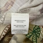 Anthropologie Paper Heart  Maxi Dress Linen Blend Strapless Palm Slit Small NWT Photo 7