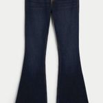 Hollister Women's Dark Blue Flared Jeans Photo 0