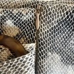 ZARA Snakeskin Printed Faux Wrap Skort Size Small Photo 6