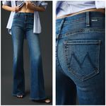 💕MOTHER💕 The Hustler Roller Heel Jeans ~ Need For Speed 32 NWT Blue Photo 8