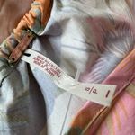 Free People New  Deserted Island Mini Dress - Rainforest Combo small Photo 8