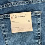 AG Adriano Goldschmied AG Saige Women’s High Rise Straight Leg Jeans Casual Size 32 Regular Relaxed Fit Photo 9