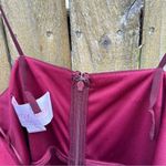 Birdy Grey Gwennie Dress in Chiffon Cabernet Sz Medium Photo 6