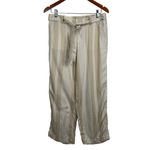 Tommy Hilfiger Striped Palazzo Wide Leg Cropped Pants Size 6 NWT Photo 1