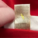 Y2K Christmas M&C Sportswear Red Snowflake Embroidered Long Sleeve Shirt XL Photo 7