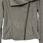 Athleta  Gray City Limits‎ Moto Jacket Size Medium #100302 Photo 6