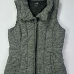 The North Face  vest heather gray green size Small Photo 0