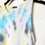 Brandy Melville Cropped Tie Dye Ribbed Tank One Size Photo 1