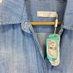 Seafolly NWT  Chambray Denim Button Down Shirt Photo 4