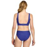 Val Ribbed Swim Top L Blue Size L Photo 2