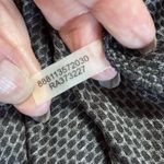 Avia   Women's T-Shirt  Fitted Style Striped Gray Knit Gym Workout  Size M Photo 5