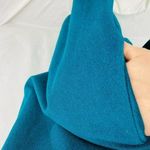 Vintage House Coat Zip Front Velour Robe Long Quilted Satin Small Photo 3