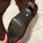 Brown Suede Boots Size 5.5 Photo 1