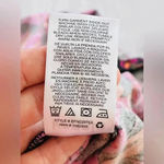 Kensie Tropical Floral Coral Combo Jumpsuit Size Large NWT $68 Photo 10