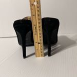 Anne Michelle Black Stiletto Mules shoe size 7.5 Photo 6