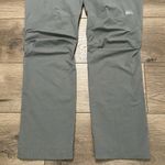 REI Skreeline Gray Nylon Stretch Vented Mid Rise Hiking‎ Pants Size 8P Photo 2