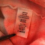 RE/DONE Womens Hanes 70s Half Zip Sweatshirt Pullover Tie Dye Cotton Orange XS Photo 4