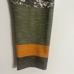 prAna  Pillar Printed Capri Legging Women's Size Medium Slate Canopy Green Tight Photo 1